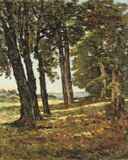 Henri Joseph Harpignies - Forest landscape