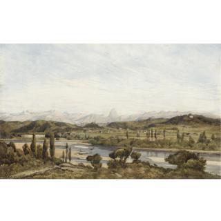 Henri-Joseph Harpignies - French Environs De Pau