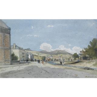 Henri-Joseph Harpignies - French la Bourboule