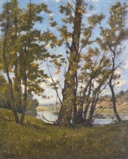 Henri-Joseph Harpignies - French La Loire À Bonny