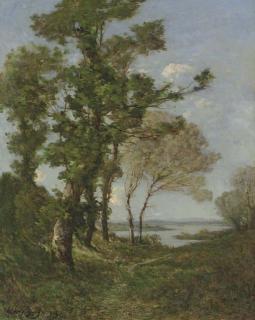 Henri-Joseph Harpignies - Late Summer Landscape
