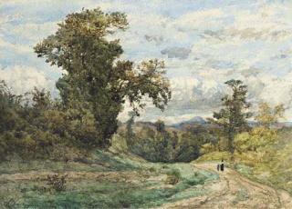 Henri-Joseph Harpignies - Le valon