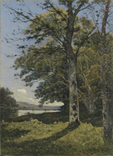 Henri Joseph Harpignies - Les Bords De L\'Yonne