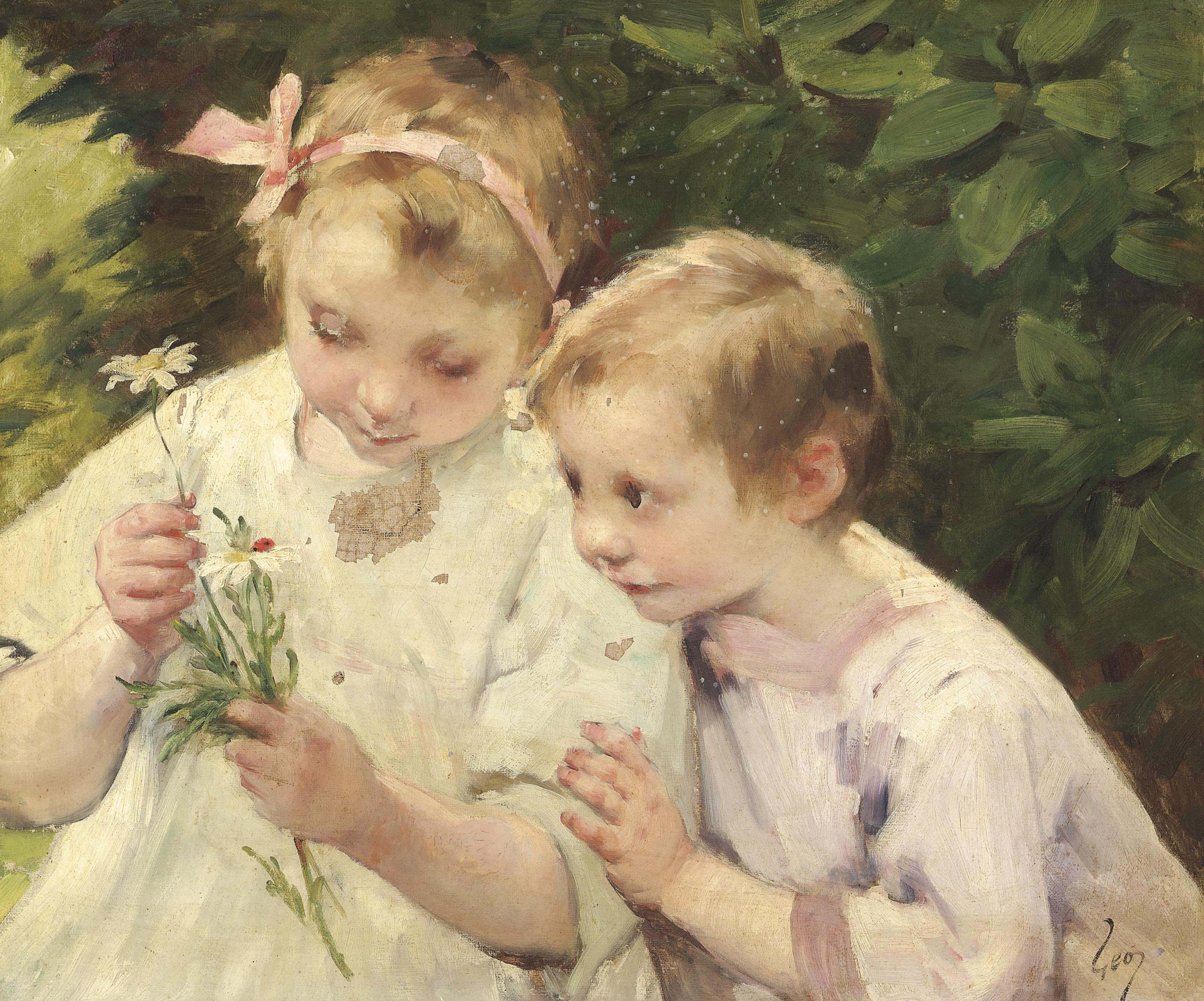 Henri-Jules-Jean Geoffroy - Des Fleurs Pour Maman