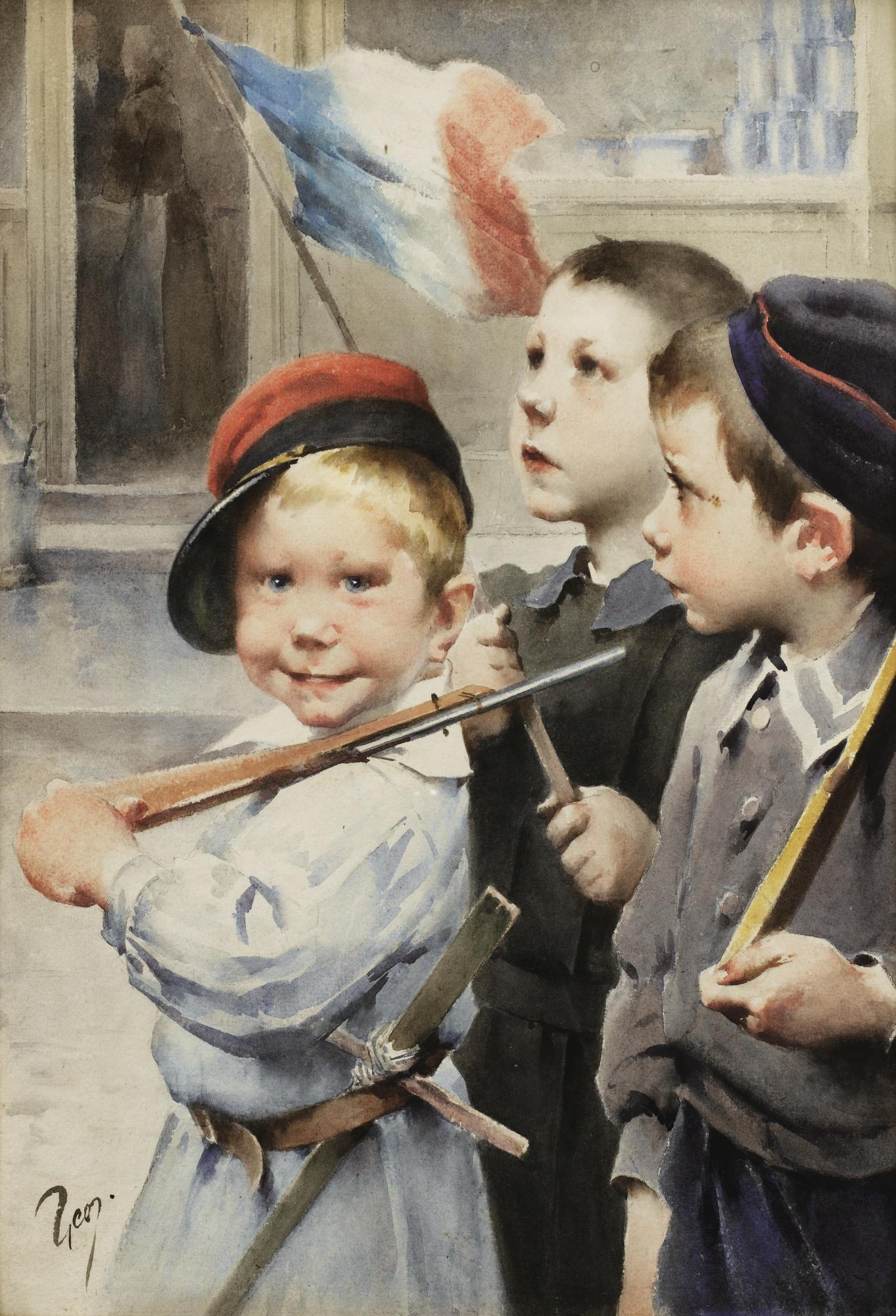 Henri-Jules-Jean Geoffroy - The French Flag