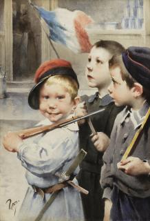 Henri-Jules-Jean Geoffroy - The French Flag
