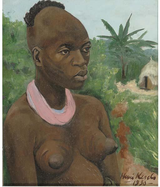 Henri Kerels - A Congolese woman