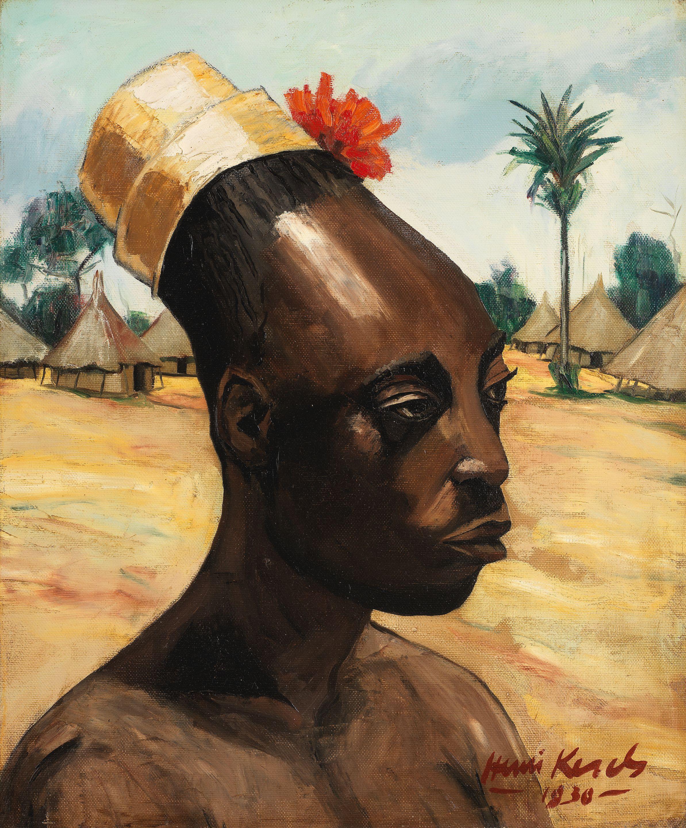 Henri Kerels - Head Study