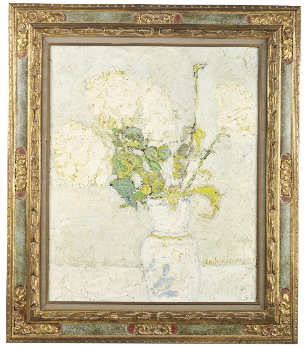 Henri Lachieze-Rey - Les chrysanthèmes blancs