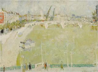 Henri Lachièze-Rey - Pont À Lyon