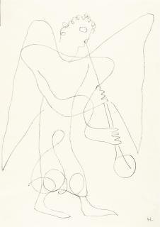 Henri Laurens - Engel mit Schalmei.