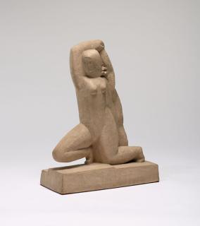 Henri Laurens - Femme agenouillée à la draperie