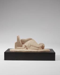 Henri Laurens - Femme couchée à l\'éventail