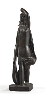 Henri Laurens - Femme debout à la draperie au bras levé