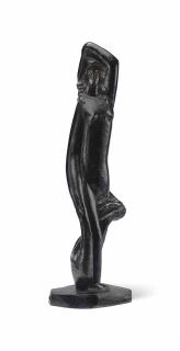 Henri Laurens - Femme debout à la draperie au bras levé