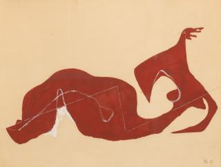 Henri Laurens - Femme nue allongée