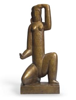 Henri Laurens - Petite femme au miroir