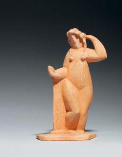 Henri Laurens - Petite Femme Au Miroir