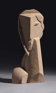 Henri Laurens - Tête De Jeune Fille