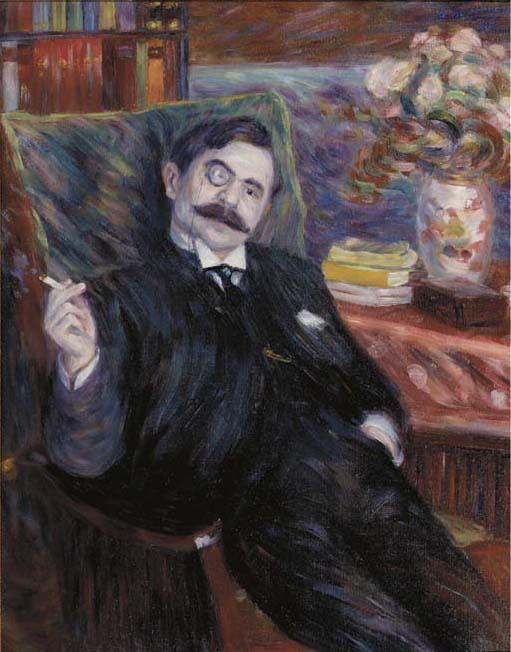 Henri Le Fauconnier - Portrait of the poet Georges Bonnamour