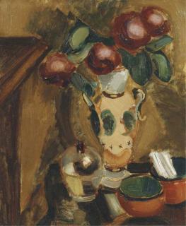 Henri Le Fauconnier - Still Life With Flowers In A Vase
