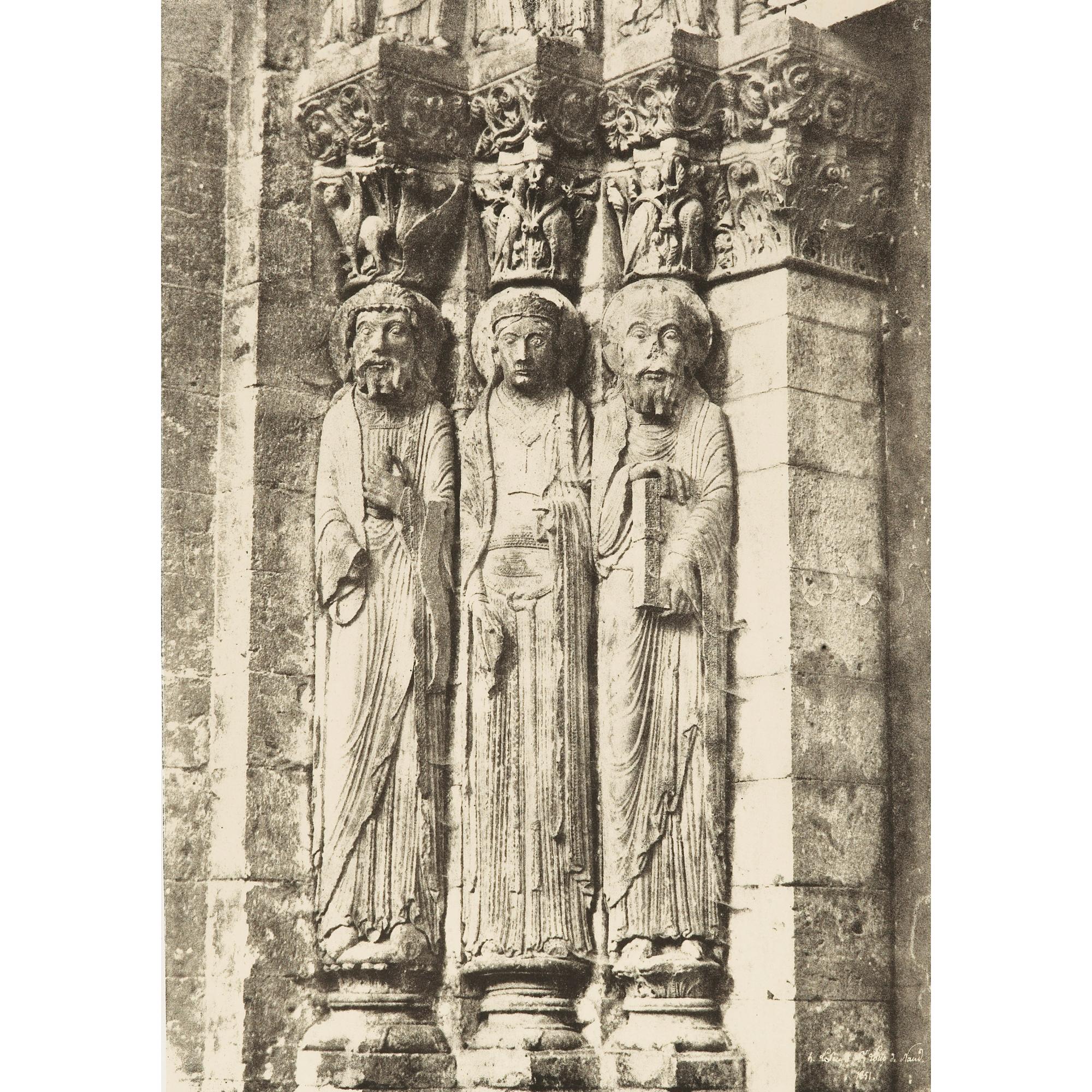 Henri Le Secq - Saint-Loup De Naud, 1851