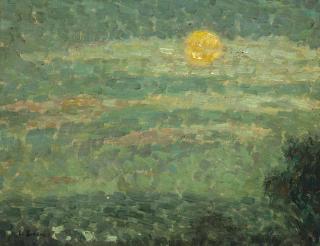Henri Le Sidaner - Ciel de lune