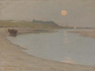 Henri Le Sidaner - Clair de Lune, Etaples