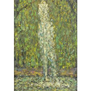 Henri le Sidaner - Jet D\'Eau Sous Bois, Versailles