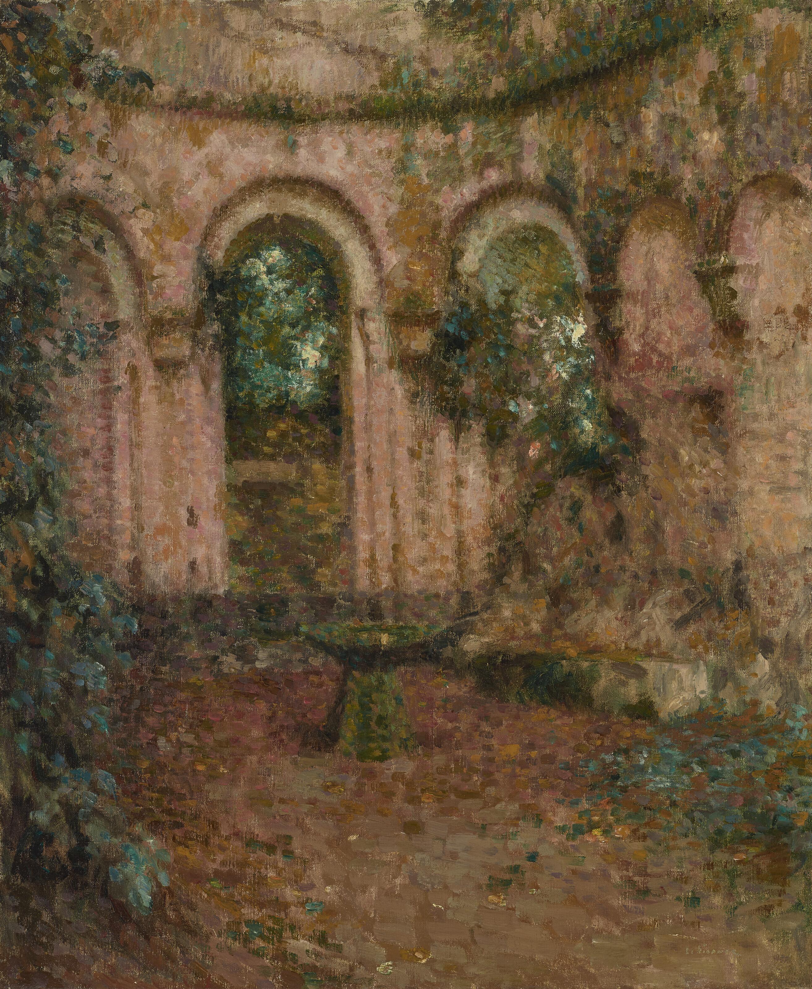 Henri Le Sidaner - La chapelle rose, Montreuil-Bellay