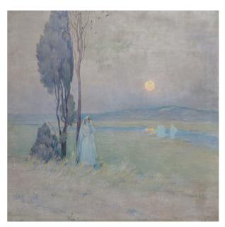 Henri Le Sidaner - La communiante