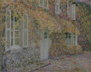Henri Le Sidaner - La Maison de L\'Automne