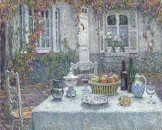 Henri Le Sidaner - La Petite Table
