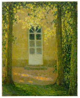 Henri Le Sidaner - La Porte dans la verdure