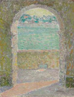 Henri le Sidaner - La Porte de la mer, Villefranche-sur-Mer