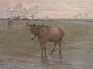 Henri Le Sidaner - L\'âne