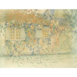 Henri le Sidaner - L\'Atelier, Gerberoy