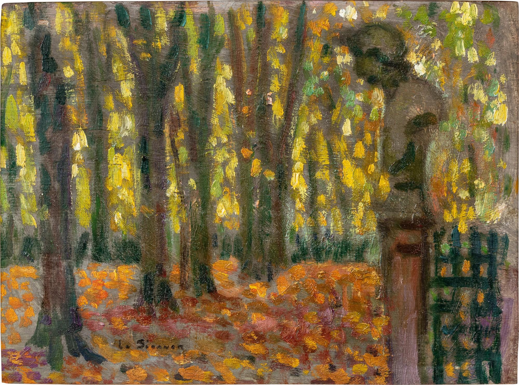 Henri  Le Sidaner - Le Buste, Automne