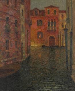 Henri Le Sidaner - Le Palais Rouge