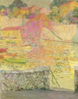 Henri Le Sidaner - Le Port, Saint-Jean-Cap-Ferrat