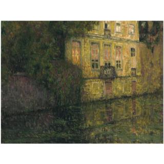 Henri le Sidaner - Le Quai Vert, Bruges