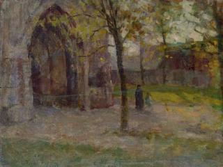 Henri Le Sidaner - L\'église, Nieuport