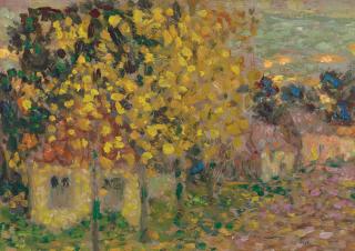 Henri Le Sidaner - L\'Entrée de village, Gerberoy