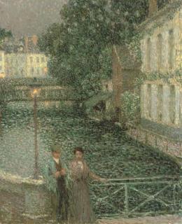 Henri Le Sidaner - Les amoureux, Gisors
