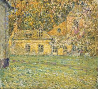 Henri Le Sidaner - Les Arbres Fleuris