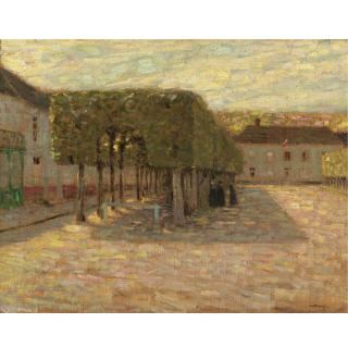 Henri le Sidaner - Les Arbres Taillés