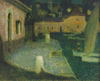Henri Le Sidaner - Les Barques, Saint-Jean-Cap-Ferrat