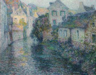 Henri Le Sidaner - Les Vieilles Maisons, Quimperlé
