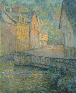 Henri Le Sidaner - Matin Doré