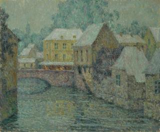 Henri Le Sidaner - Neige